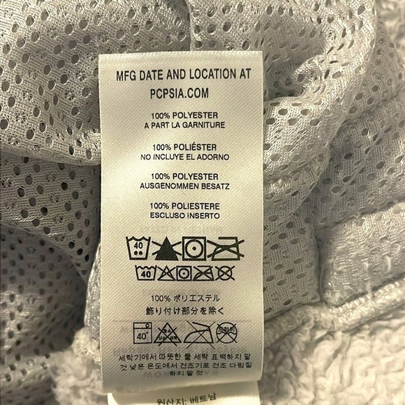 PATAGONIA GRAY Fleece Pullover 3/4 Zip Furry SIZE XL (14) - Picture 6 of 6